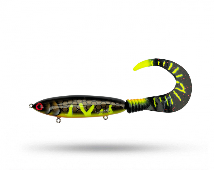 Holmström Bait Tornedals Tailen - Black Pike i gruppen Fiskedrag / Tailbeten hos Örebro Fiske & Outdoor AB (Tornedals T- Black Pike)